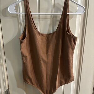 Auden Tan Sleeveless Top